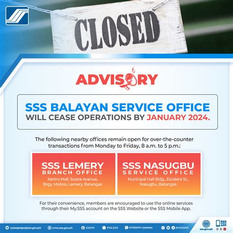 sss balayan|SSS Balayan Service Office .